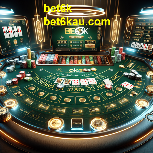 A Emoção do Blackjack no Bet6k: Estratégia e Diversão